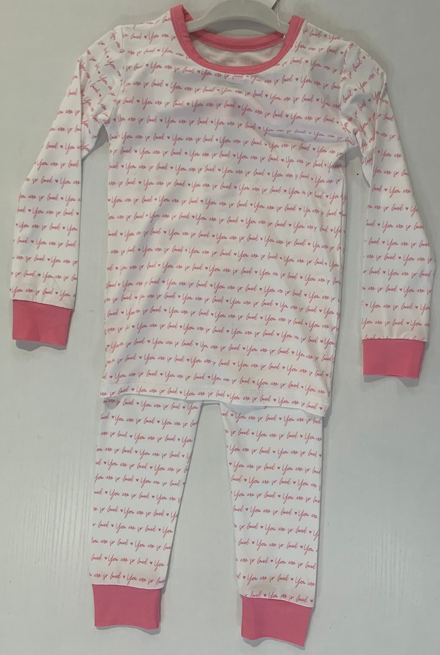 Pink So Loved 2-Piece Lounger (Sizes 2T–8)