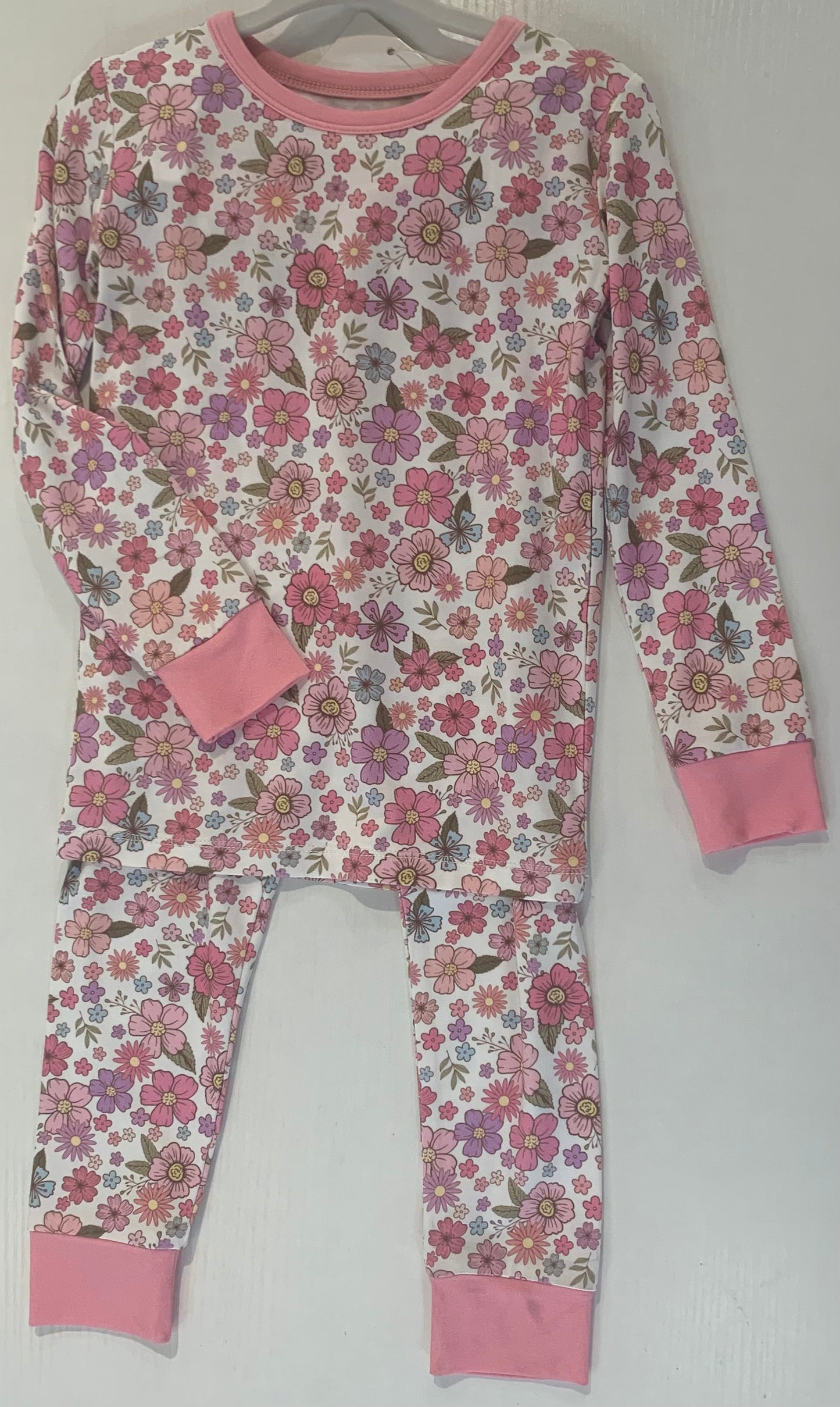 Floral 2-Piece Lounger (Sizes 2T–8)